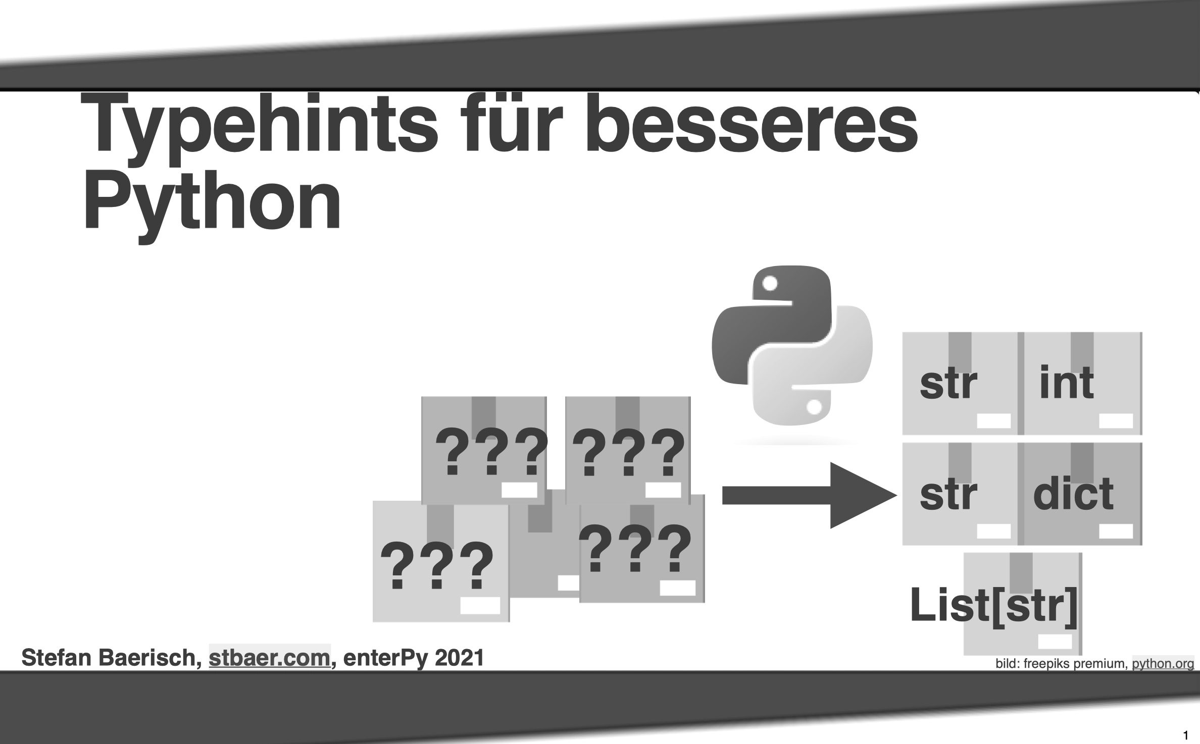 Type Hints for Better Python